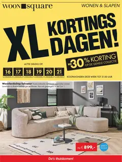 Voorbeeld van Folder van winkel Woonsquare geldig vanaf 16-02-2026