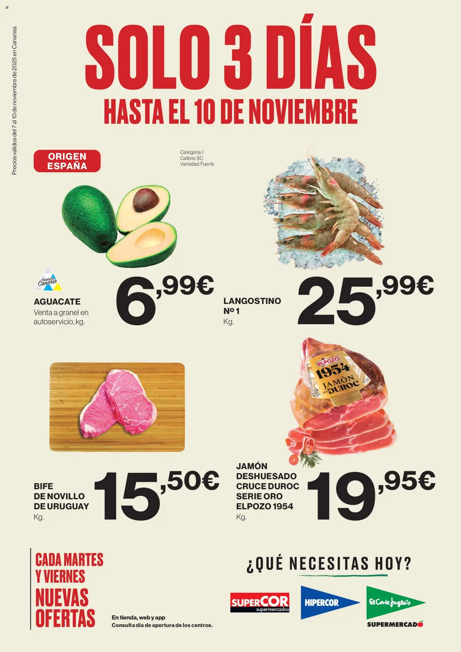 Vista previa del folleto de la tienda Supercor válido desde el 07/11/2025 