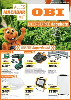 Vorschau des Merkblatts OBI aktionen vom Shop OBI gültig von 01.03.2026 bis 18.03.2026