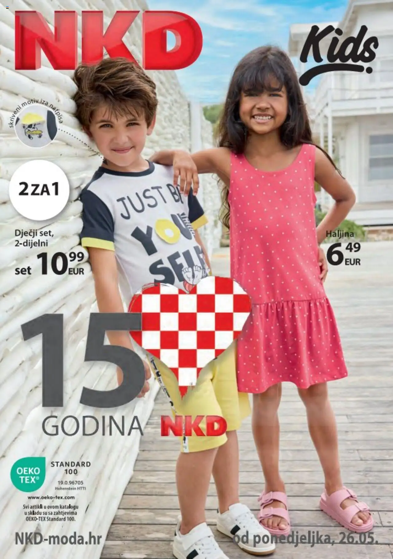 NKD aktualni Katalog vrijedi od 26.05.2025 - tjedna akcija broj stranice 1 - Haljina