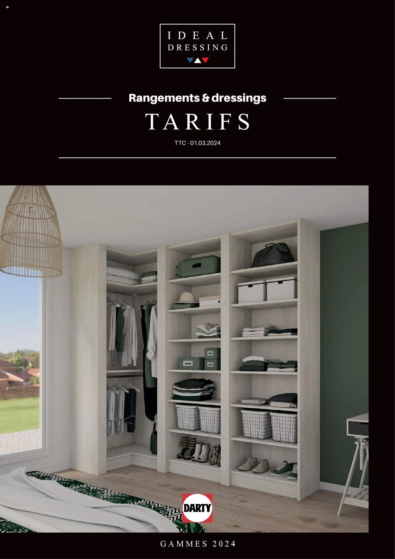 Brochure rangements & dressings de la boutique Darty valable du 30/07/2025 - Page numéro 1 - Dressing