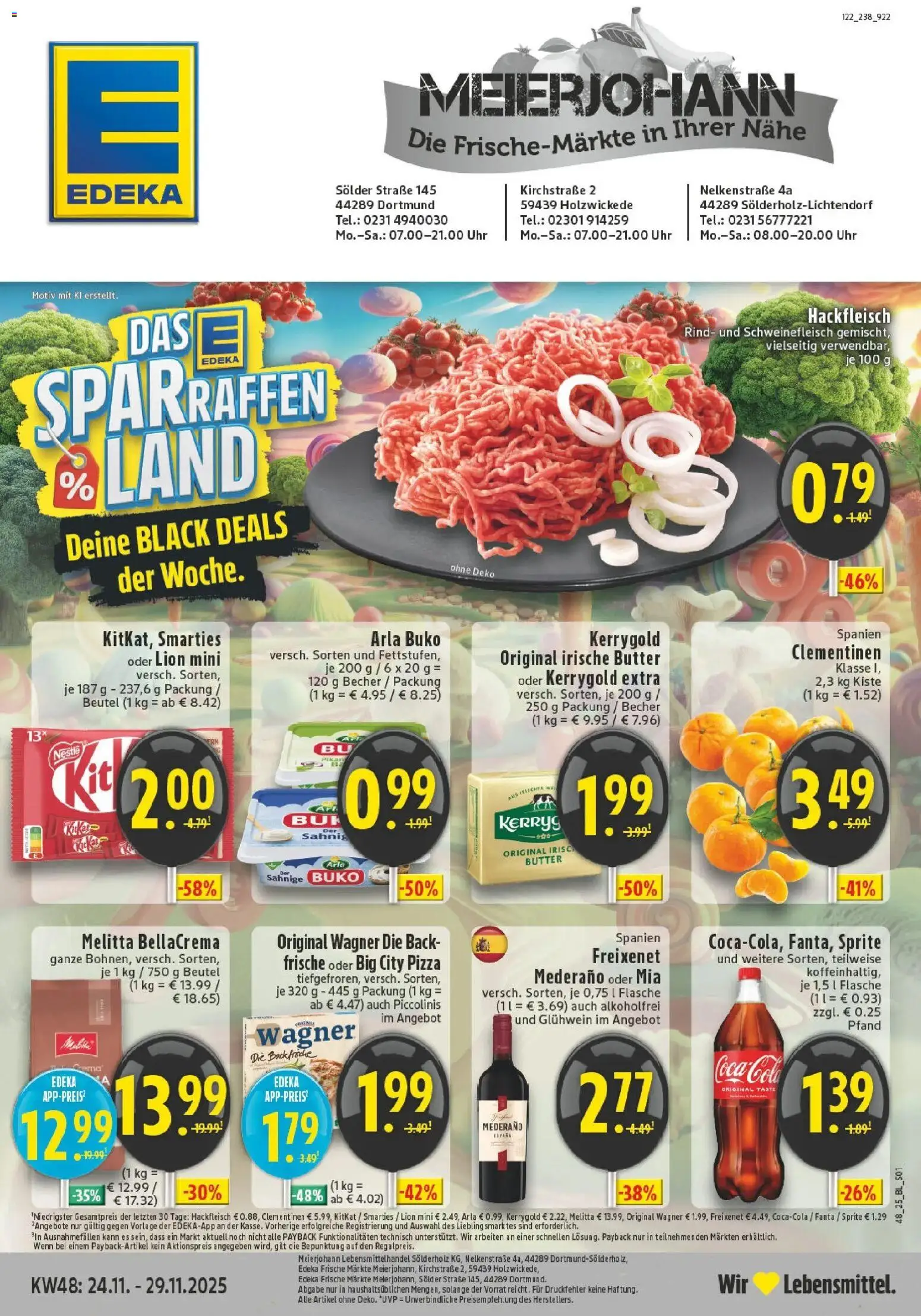 Vorschau von dem Prospekt des Geschäftes Edeka, gültig ab dem 23.11.2025