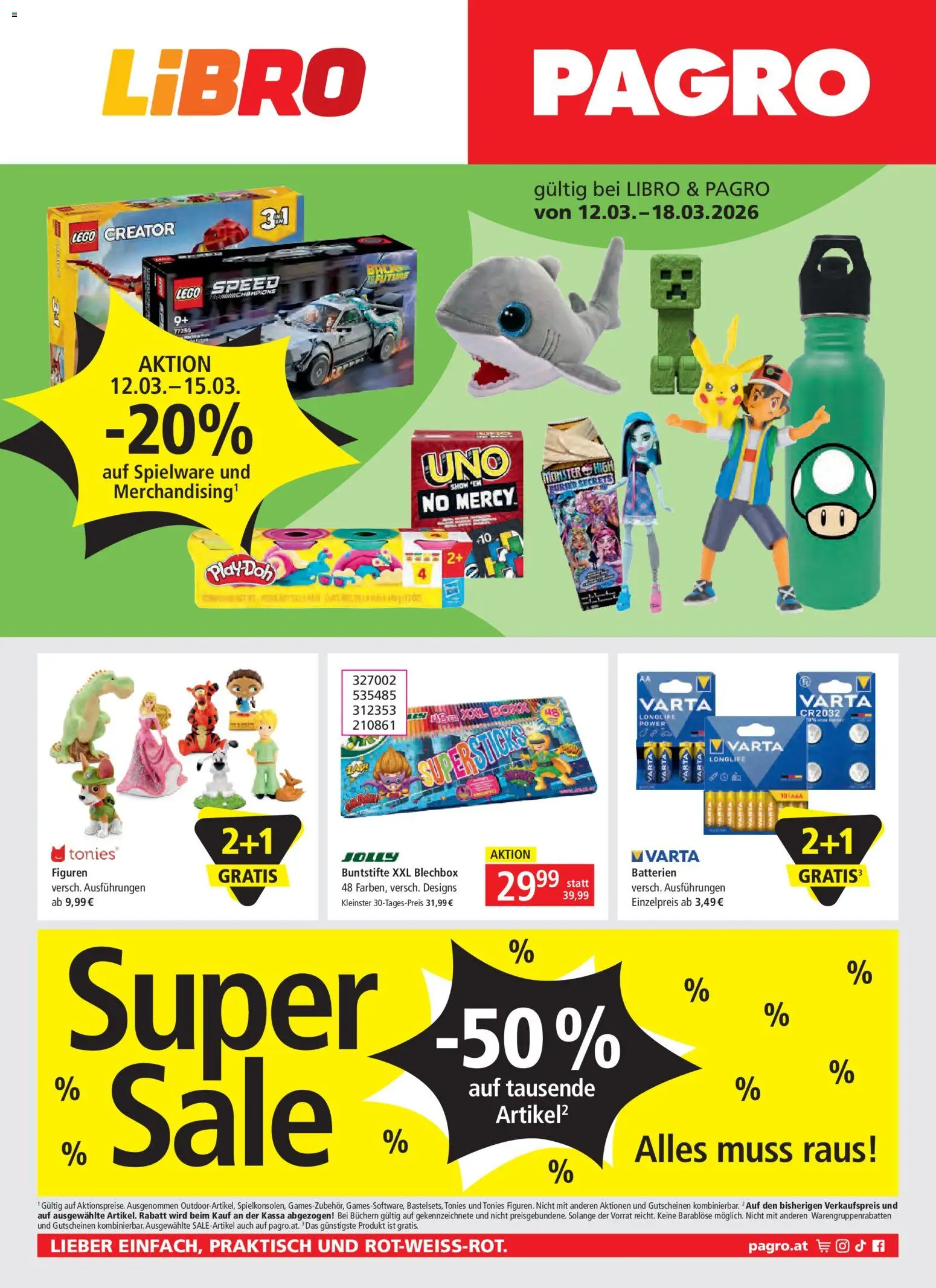 Vorschau der Angebote: Pagro-Diskont Pagro-Diskont Flugblatt gültig ab 12.03.2026