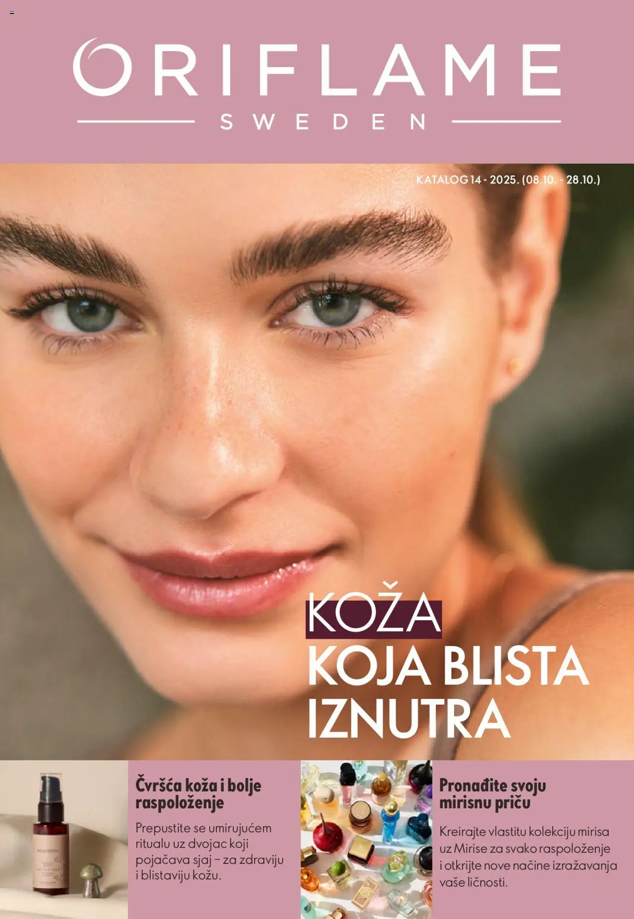Pregled letka Katalog trgovine Oriflame vrijedi od 2025.10.08