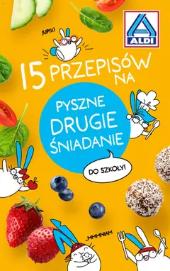 Pogląd gazetki "Przepisy na pyszne śniadanie" ze sklepu Aldi ważnej od 05.08.2024