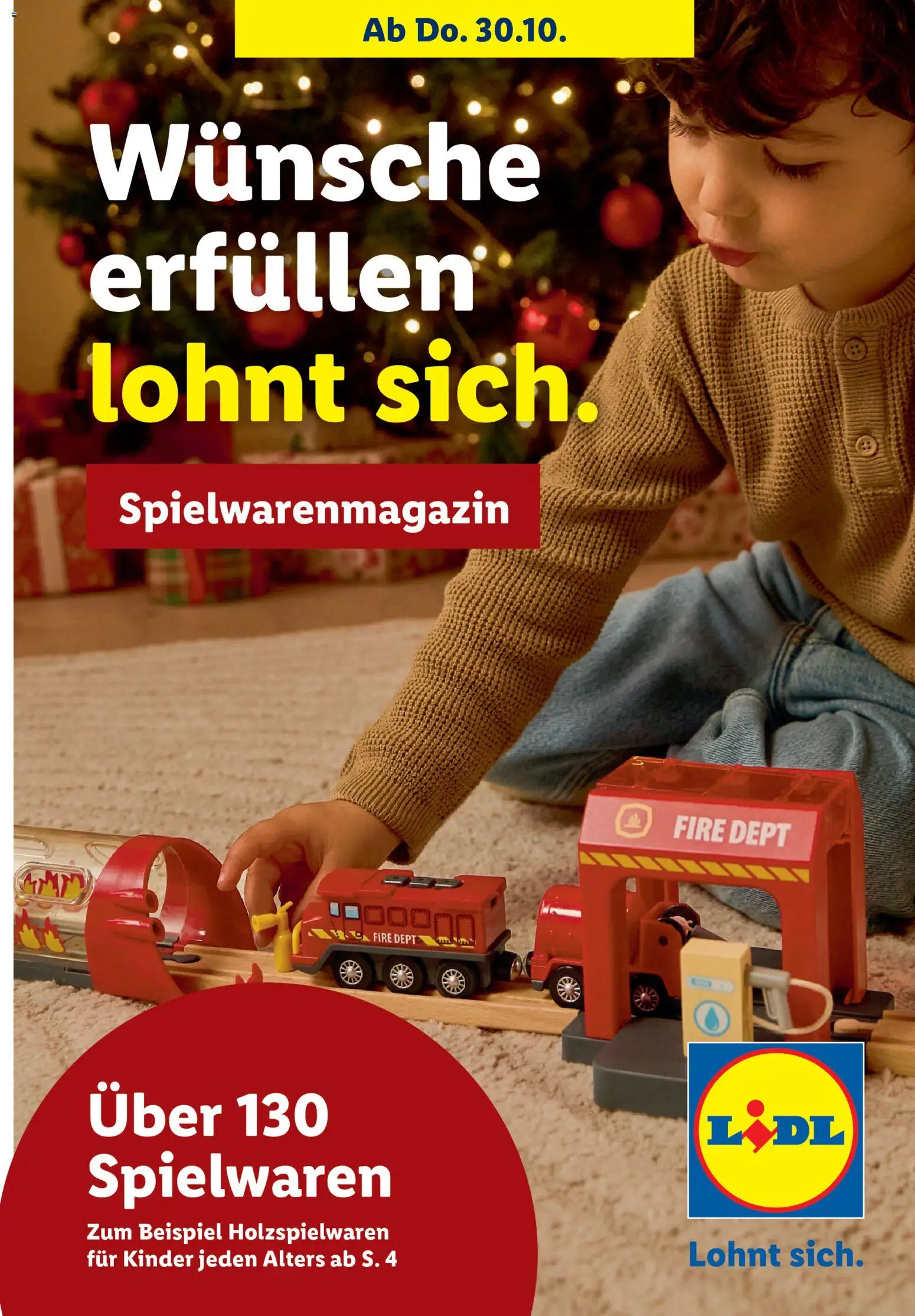 Lidl Aktionen Spielwarenmagazin ab 30.10.2025 - Seitennummer 1