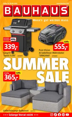 Vorschau von dem Prospekt des Geschäftes Bauhaus, gültig ab dem 01.08.2025