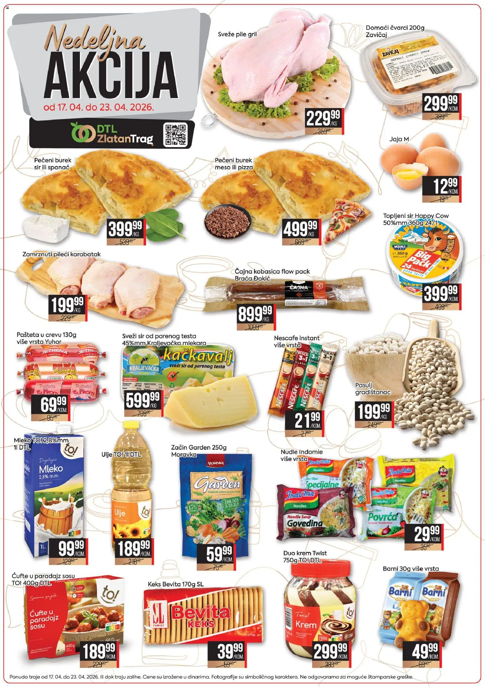 Pregled Zlatan Trag kataloga - važi od 22.04.2026