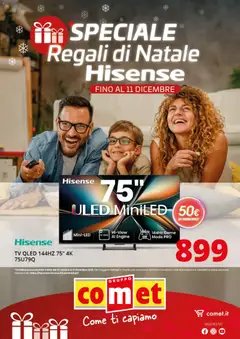 Anteprima dell'opuscolo Volantino Hisense dal negozio Comet valido da 20/10/2025