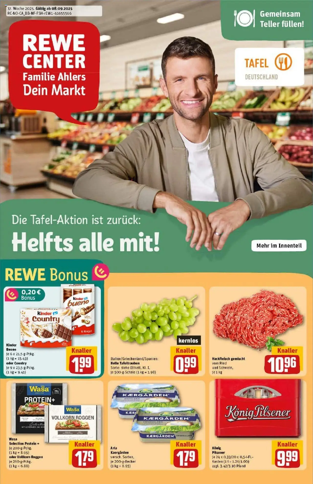 REWE Prospekt ab 07.09.2025 nächste Woche - Prospekt Pattensen	