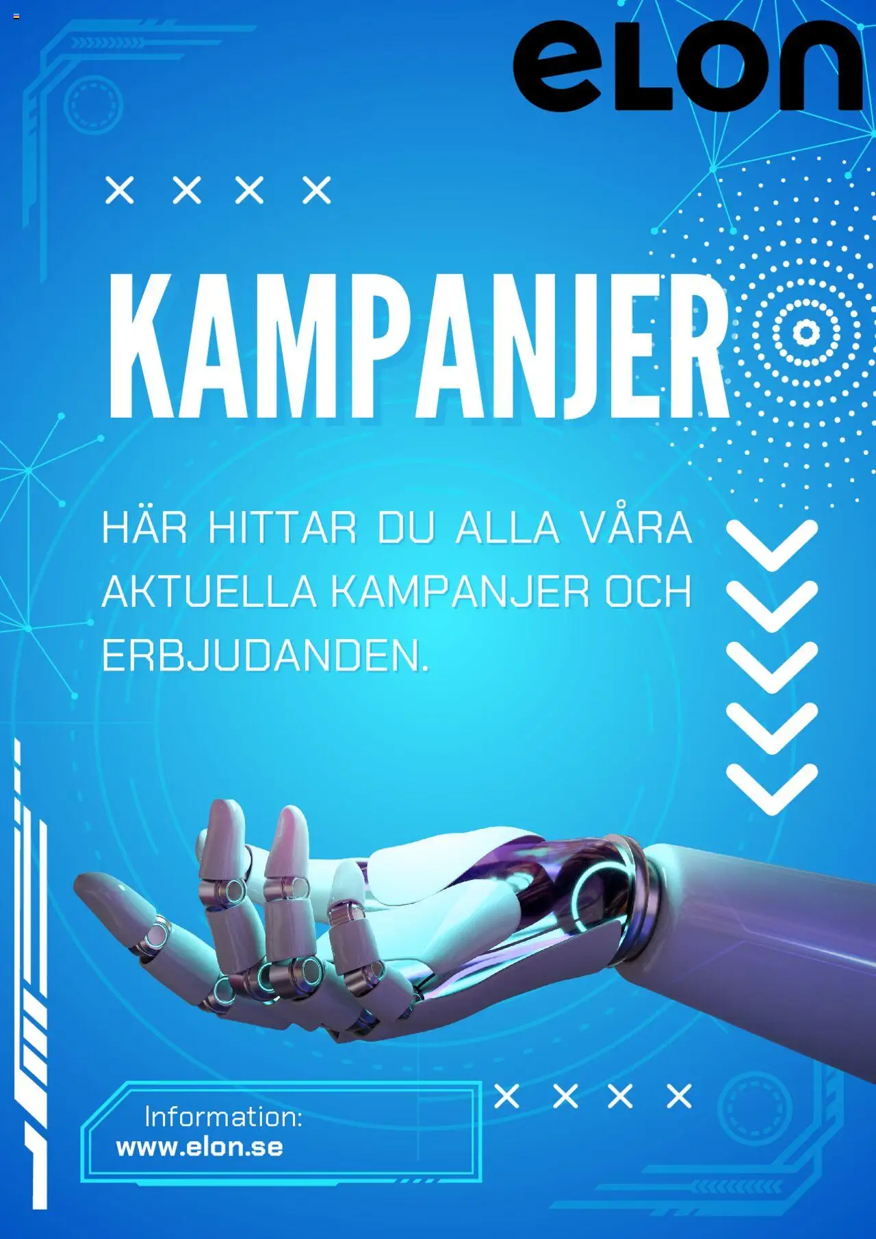 Aktuella reklamblad Elon är giltig 04/08 2025 > Veckans Erbjudanden gäller från 04/08/2025 till 31/08/2025 sidnummer 1
