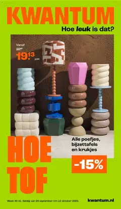 Voorbeeld van Folder van winkel Kwantum geldig vanaf 29-09-2025