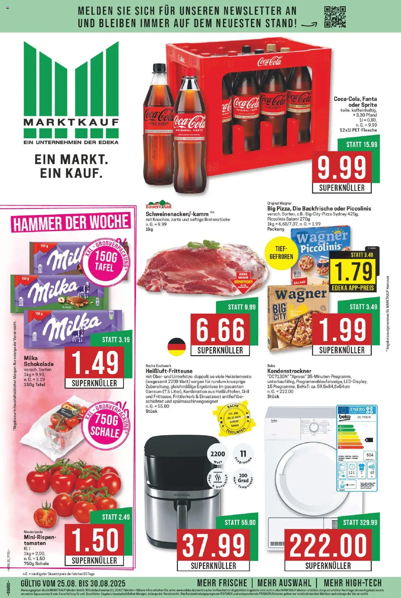 MARKTKAUF Prospekt ab Montag 25.08.2025 > Prospekt