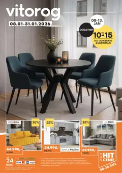 Pregled Vitorog kataloga - važi od 08.01.2026