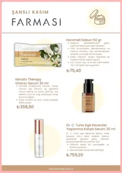 Farmasi Black Friday 24.11.2025 - Broşürünün önizlemesi | Strana: 3