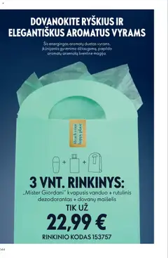 Oriflame parduotuvės leidinio Katalogas 15 2025 galiojančio nuo 2025.10.29 peržiūra | puslapis: 144