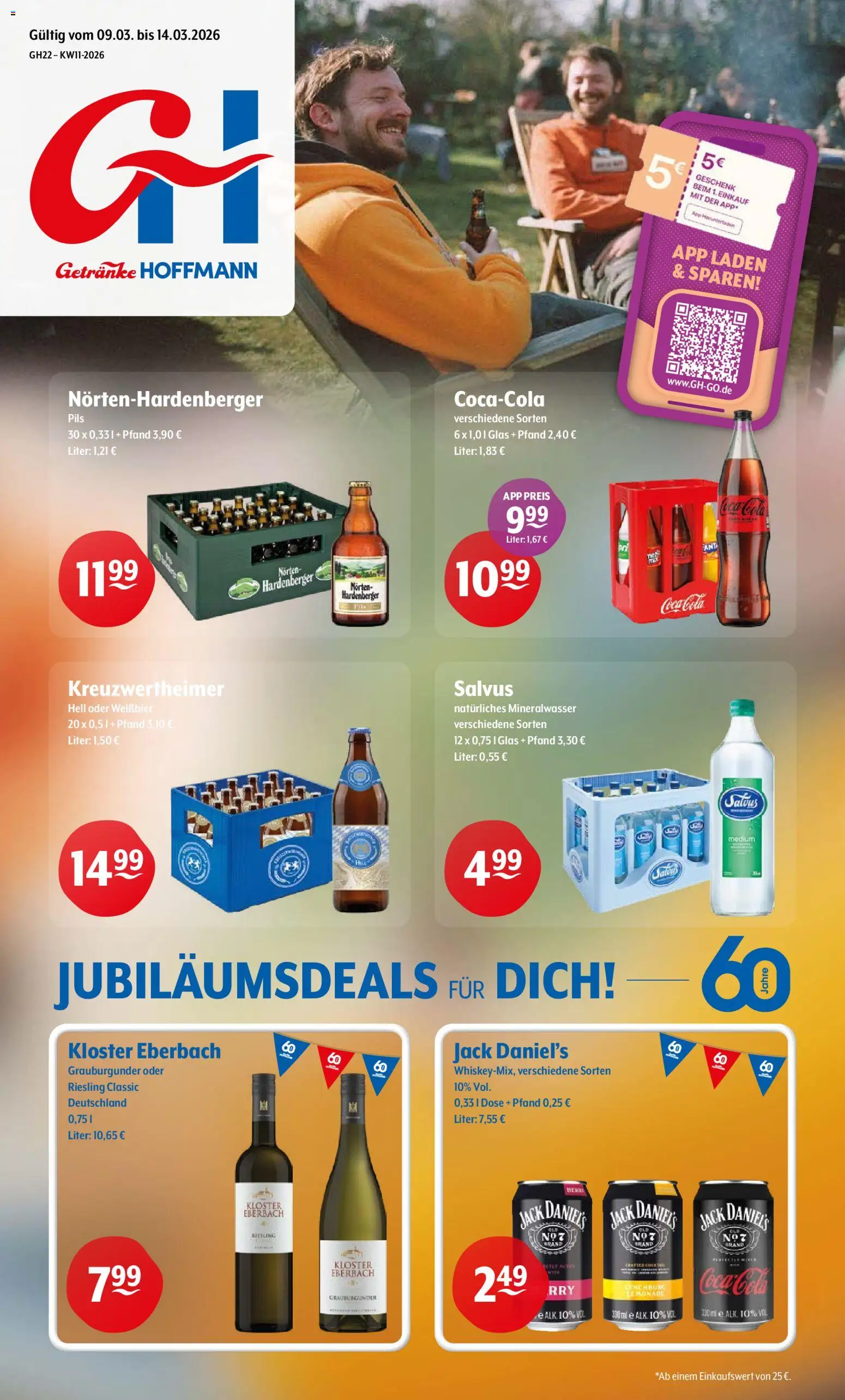 Vorschau von dem Prospekt des Geschäftes Getränke Hoffmann, gültig ab dem 09.03.2026
