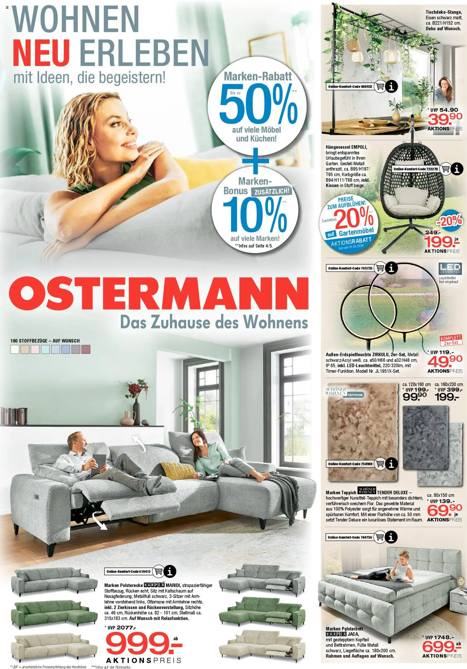 Vorschau von dem Prospekt des Geschäftes Ostermann, gültig ab dem 11.04.2026