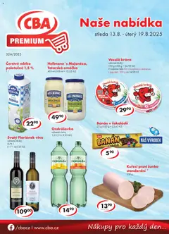 Náhled nabídky: CBA Leták - Premium platný od 13.08.2025