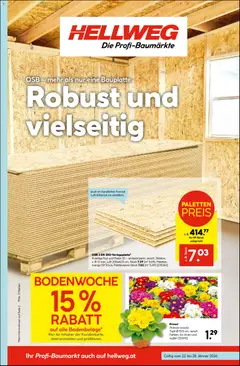 Vorschau der Angebote: HELLWEG Flugblatt gültig ab 22.01.2026