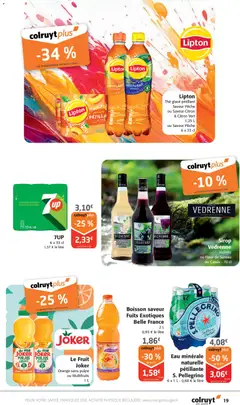 Prévisualisation de Catalogue du magasin Colruyt formulaire valide 05/11/2025 | Page: 19