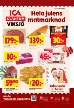 Förhandsgranska reklamblad Järfälla från butik ICA Kvantum gäller från 08/12/2025