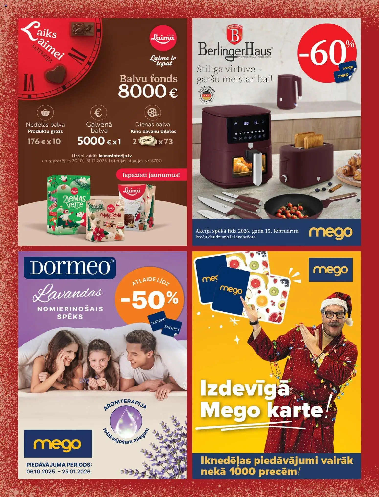 Skatīt Mego akciju bukletu, derīgs no 2025.12.08