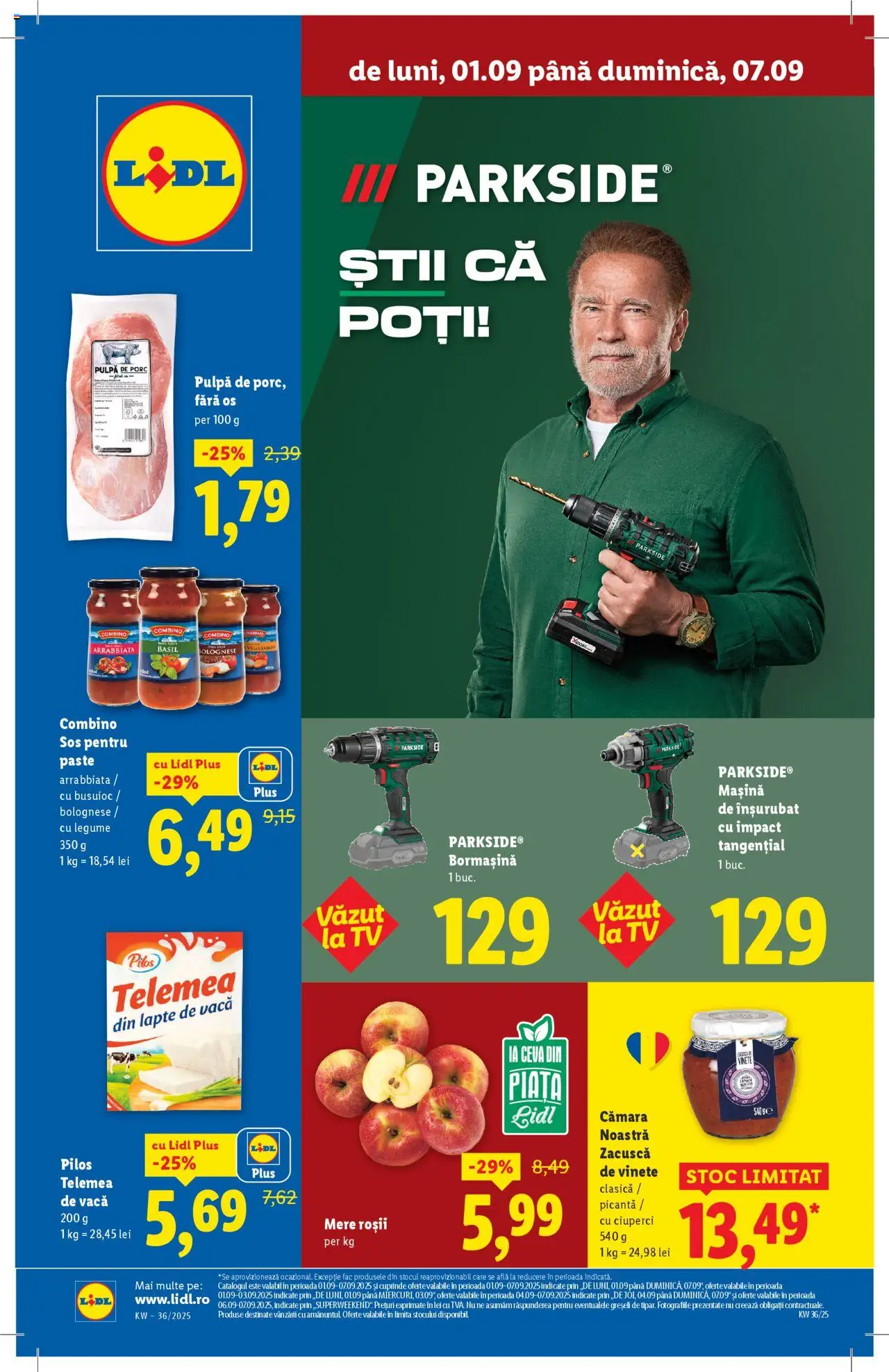 Catalog Lidl online de la 01.09.2025 - Oferta produse - Pagină 1