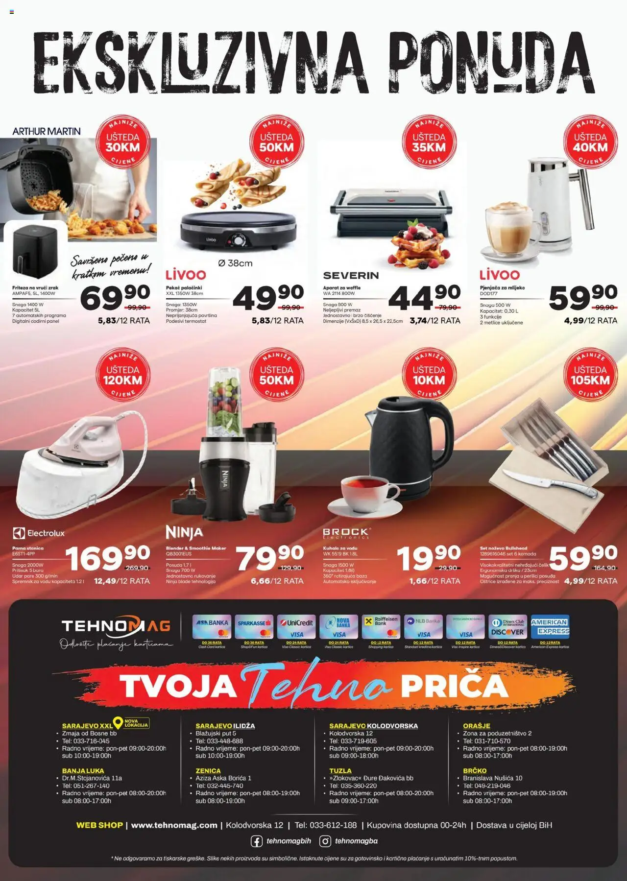 Pregled letka Katalog trgovine TehnoMag vrijedi od 2025.10.17