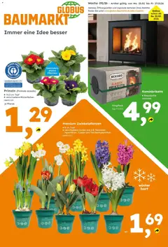 Vorschau von dem Prospekt des Geschäftes Globus Baumarkt, gültig ab dem 23.02.2026