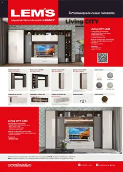 Previzualizarea de cataloage: Lem’s Catalog - Living și Dormitor City valabil de la 20.11.2023