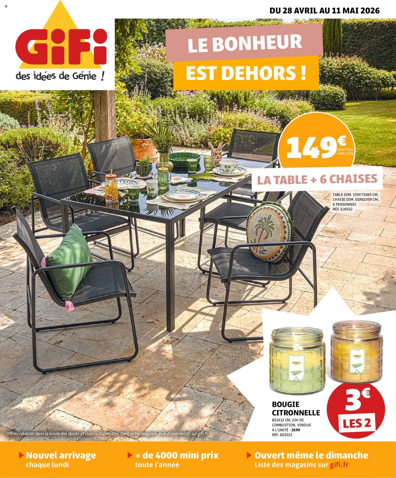 Prévisualisation de GiFi catalogue du magasin GiFi formulaire valide 28/04/2026