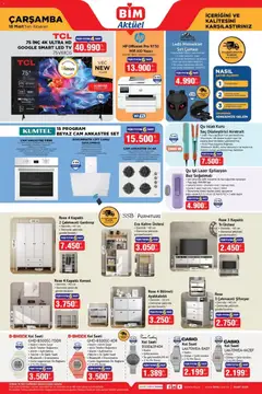 BİM BİM - 18 Mart Çarşamba, Eve Teslim 18.03.2026 - Broşürünün önizlemesi