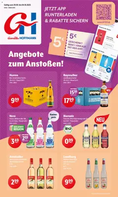 Vorschau von dem Prospekt des Geschäftes Getränke Hoffmann, gültig ab dem 29.09.2025