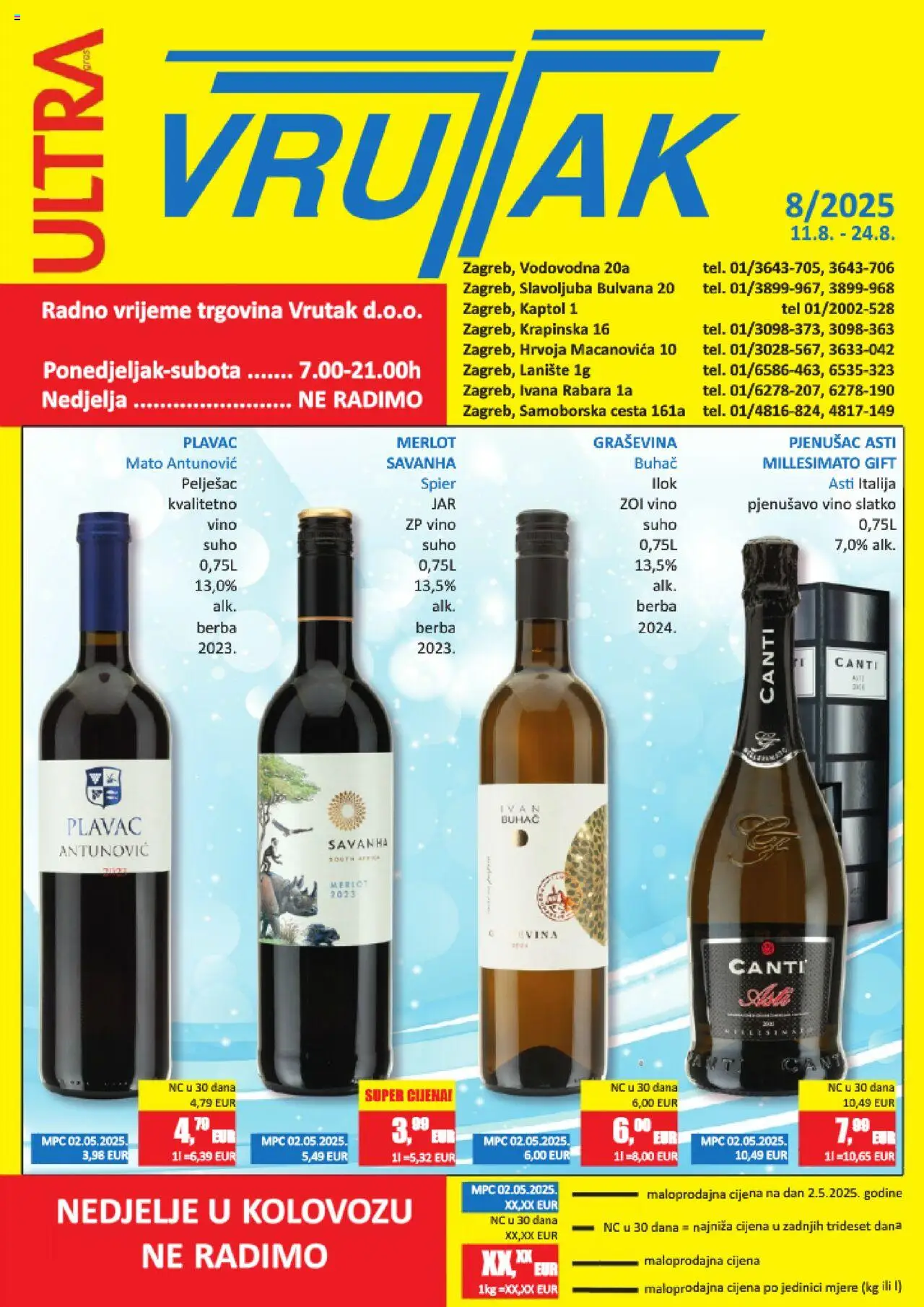 Vrutak aktualni Katalog vrijedi od 11.08.2025 - tjedna akcija broj stranice 1