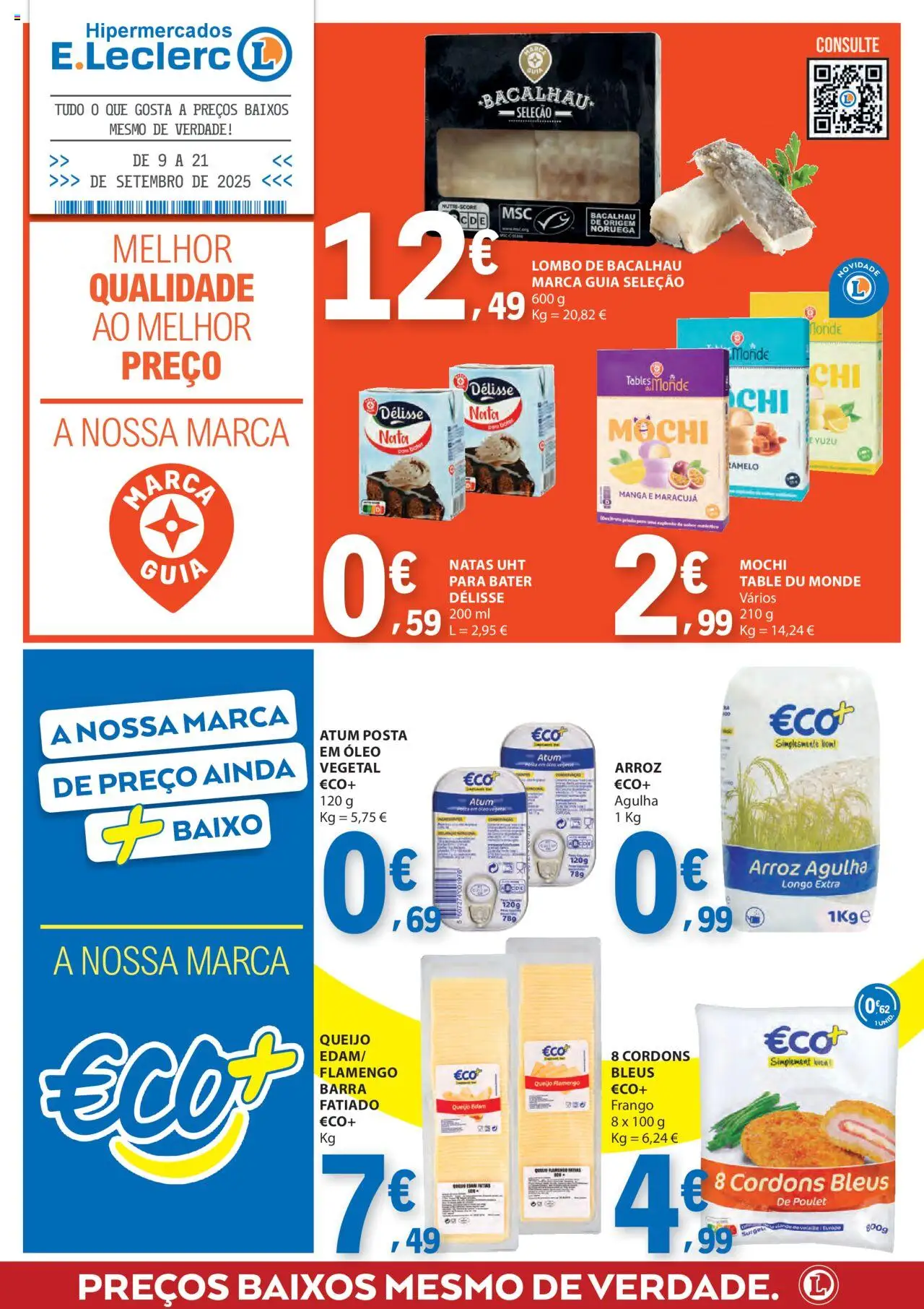 E.Leclerc Folheto de 09/09/2025 - catálogo esta semana - página 1