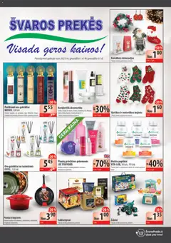 Švaros Prekés parduotuvės leidinio Leidinys galiojančio nuo 2025.01.01 peržiūra