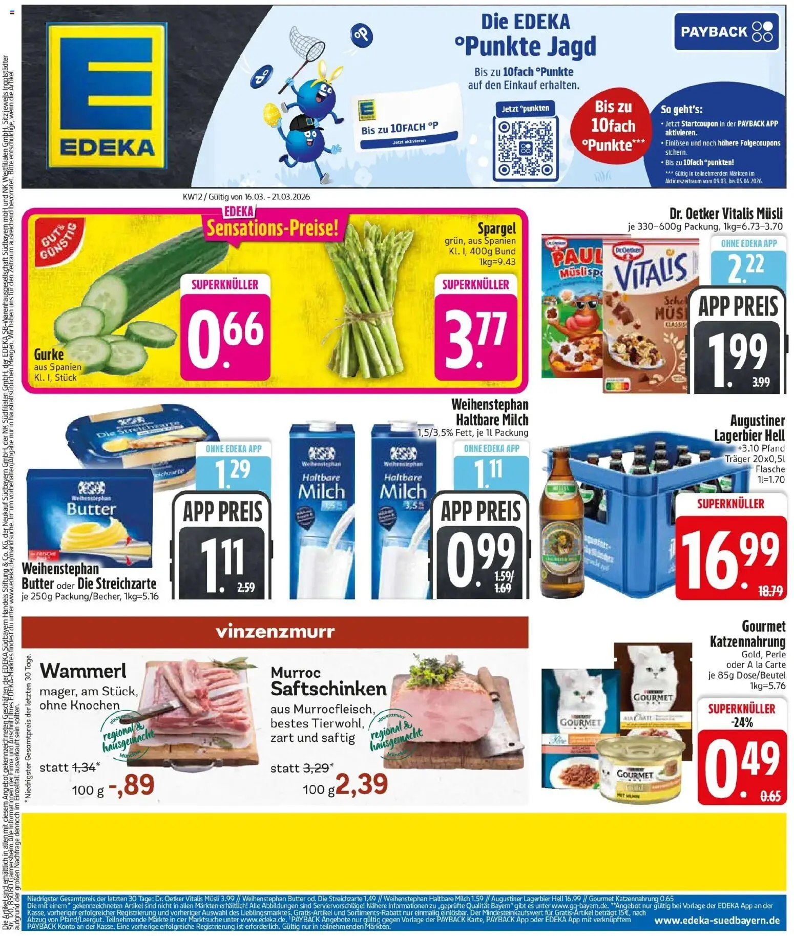 Vorschau von dem Prospekt des Geschäftes Edeka, gültig ab dem 16.03.2026
