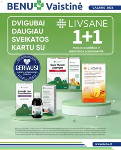 BENU parduotuvės leidinio Leidinys galiojančio nuo 2026.02.01 peržiūra