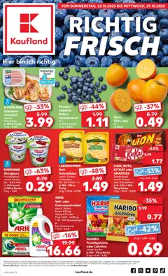 Vorschau von dem Prospekt des Geschäftes Kaufland, gültig ab dem 23.10.2025