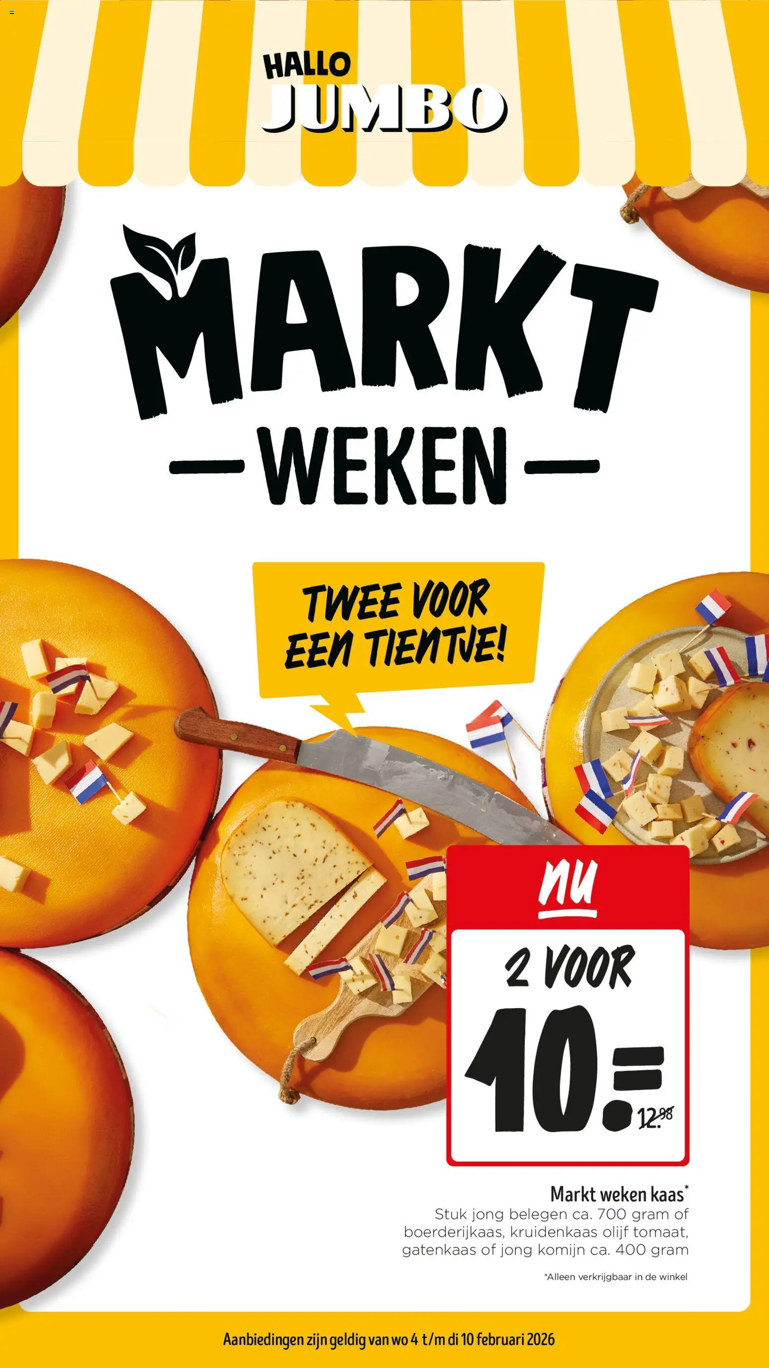 Voorbeeld van Folder week 6 - 4 feb t/m 10 feb van winkel Jumbo geldig vanaf 04-02-2026