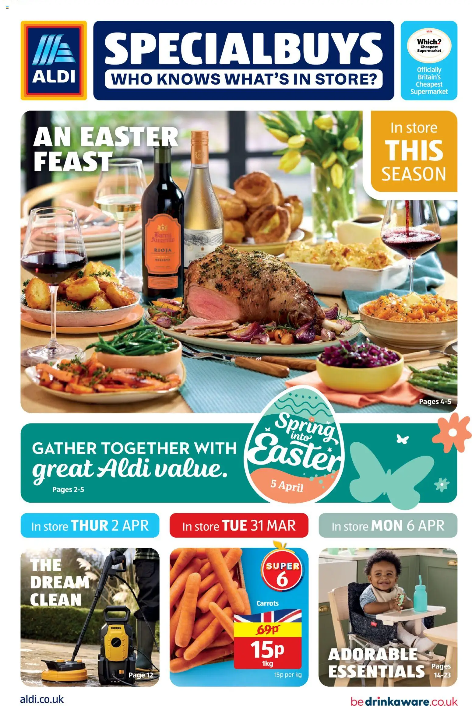Preview of Aldi Aldi - Weekly offers UK Specialbuys valid from 02/04/2026