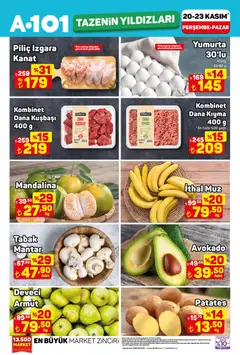 A101 Tazenin Yıldızları 20.11.2025 - Broşürünün önizlemesi