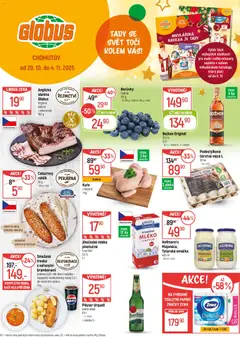 Náhled nabídky: Globus Chomutov platný od 29.10.2025