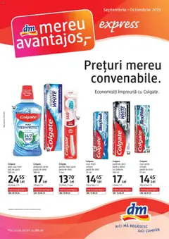 Previzualizarea de cataloage: DM drogeriemarkt Catalog - Express valabil de la 18.09.2025