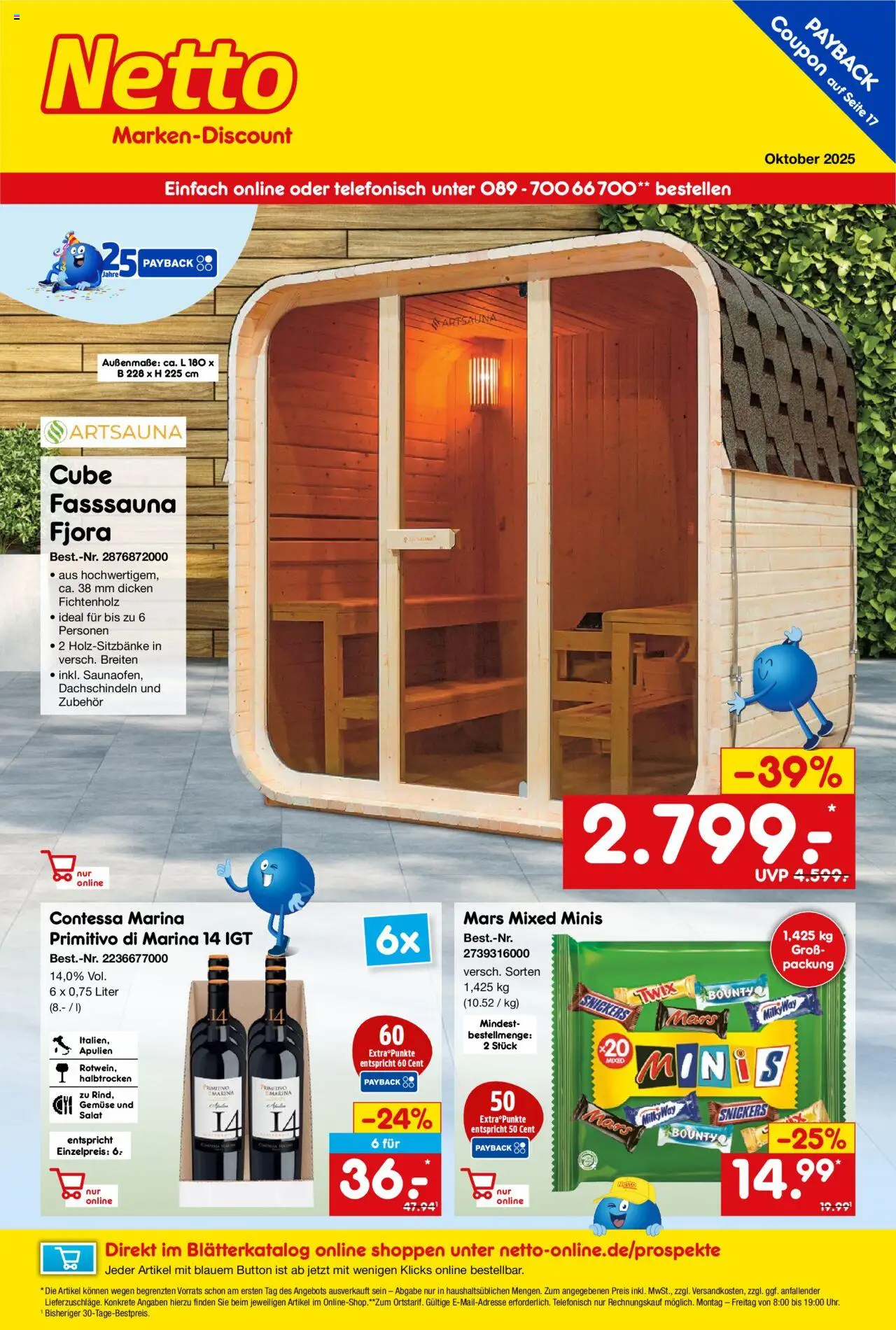 Netto Marken-Discount Online-Angebote Oktober (ab 01.10.2025) > Angebote