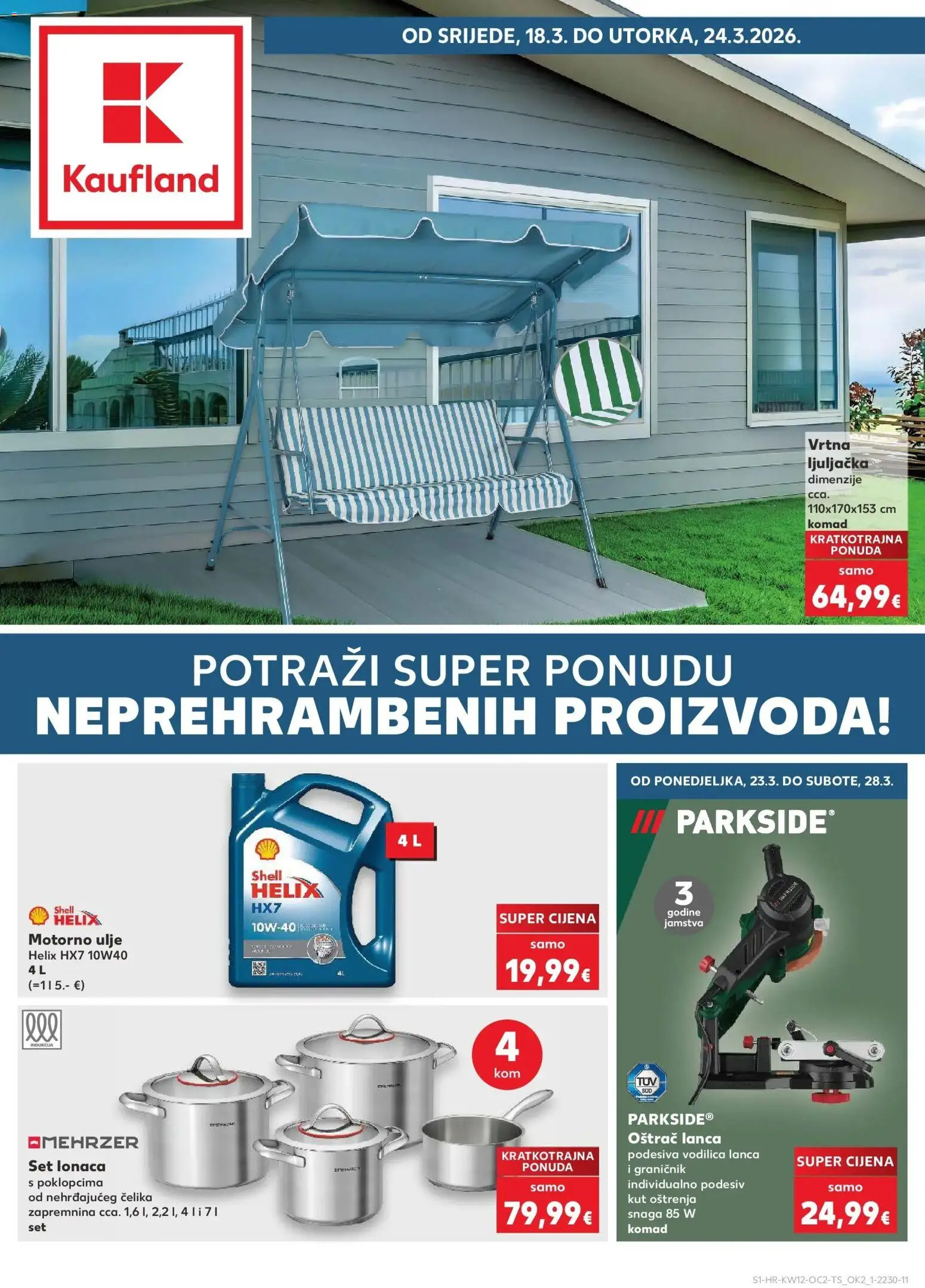 Pregled letka Kaufland katalog do 24.03.2026 trgovine Kaufland vrijedi od 17.03.2026