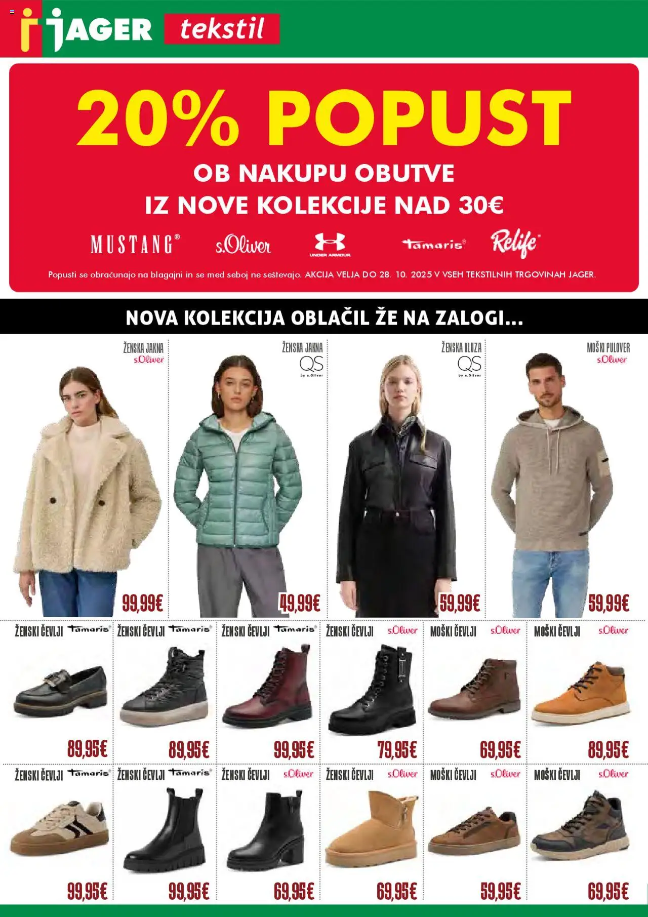 Jager Katalog tekstil od 22.10.2025 - aktualna ponudba - stran 1