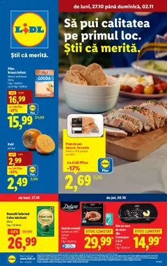 Previzualizarea de cataloage: Lidl Catalog nou valabil de la 27.10.2025