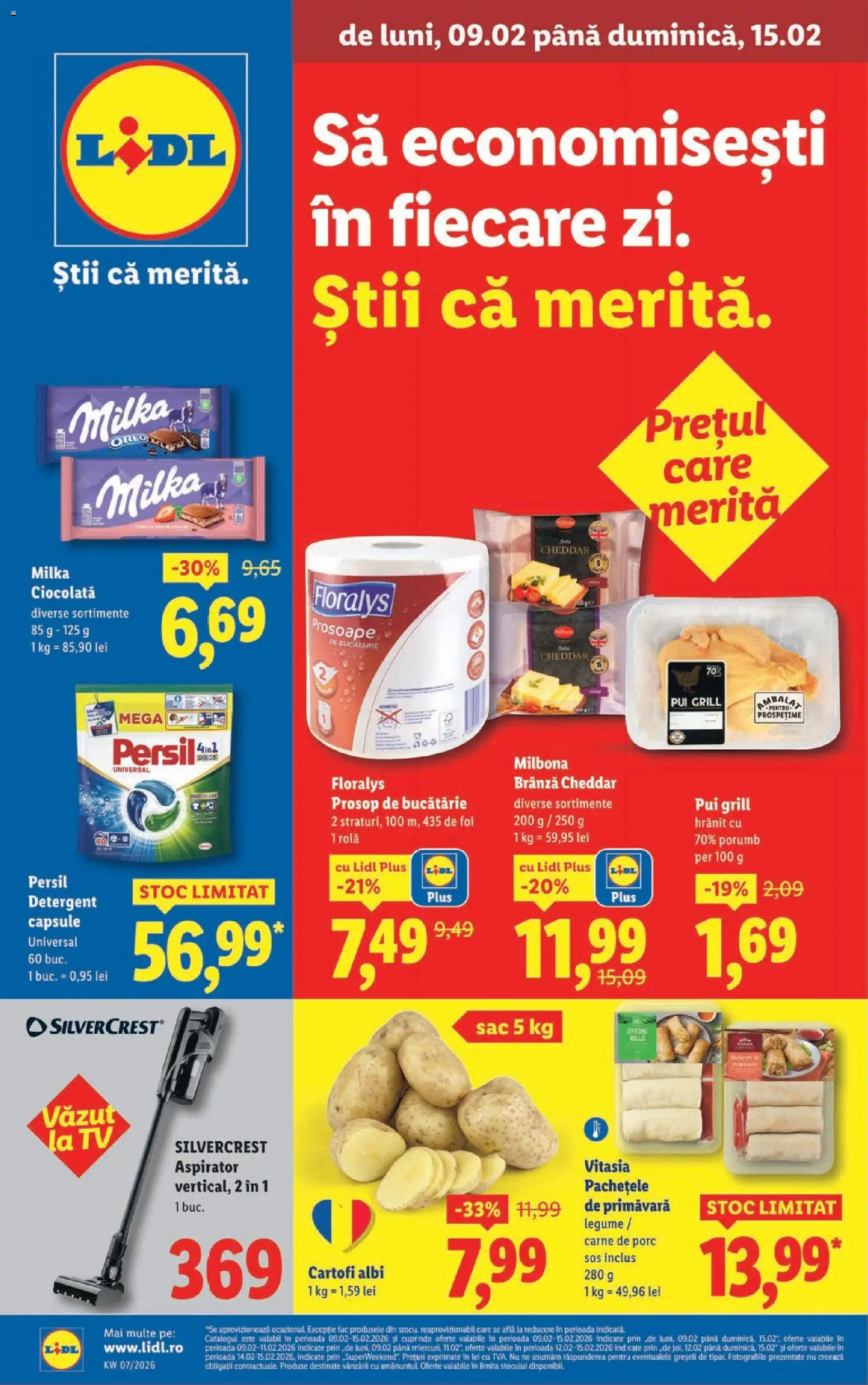 Previzualizarea de cataloage: Lidl Catalog nou valabil de la 09.02.2026